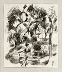 公園のリーダー男 作： August Macke